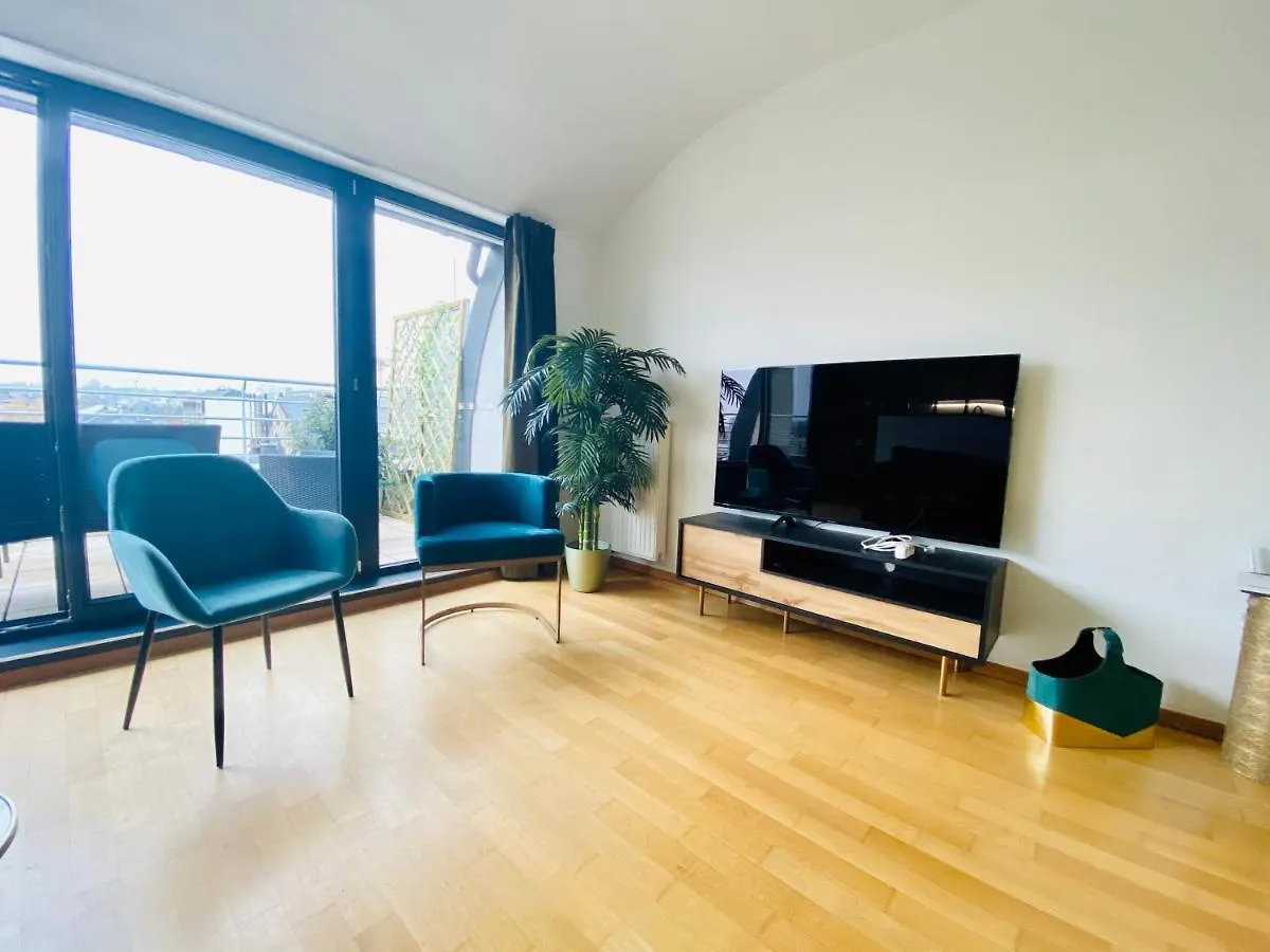 Appartement The Luxury Green Penthouse In City Center With Terrace And Free Parking Luxembourg